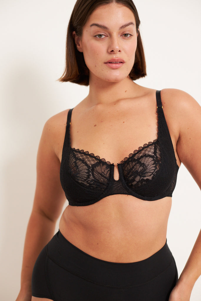 The Balconette Bra | Black The Balconette Bra | Black