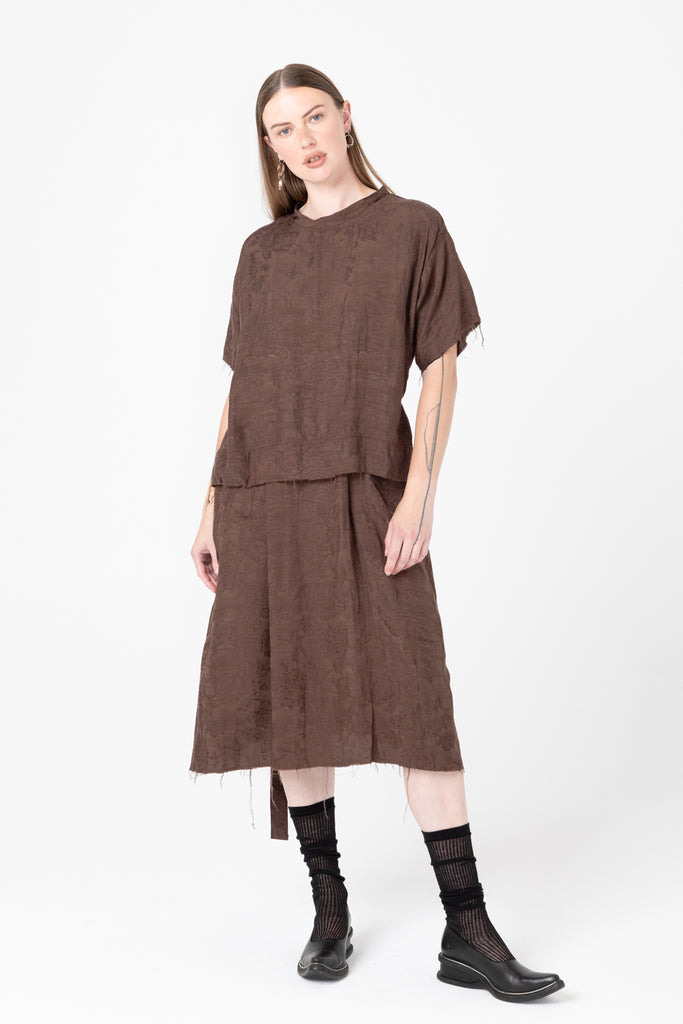 Extension Dress | Cacao Jacquard - Company Store
