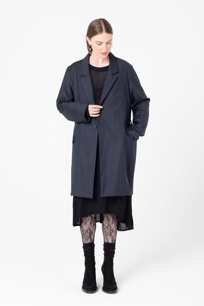 Powersuit Jacket | Charcoal Stripe - Company Store