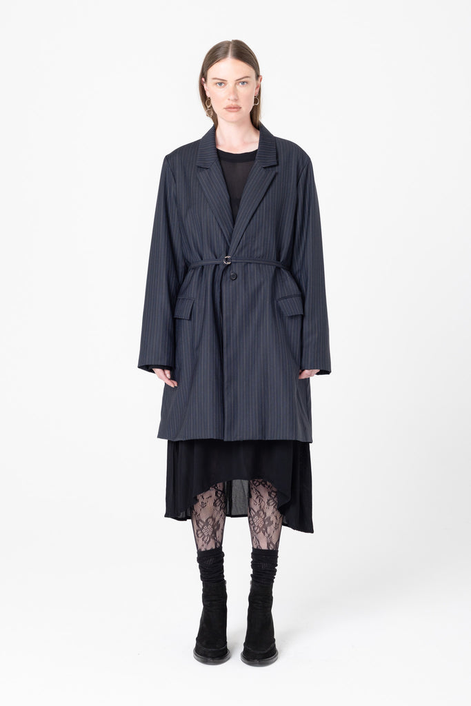 Powersuit Jacket | Charcoal Stripe - Company Store