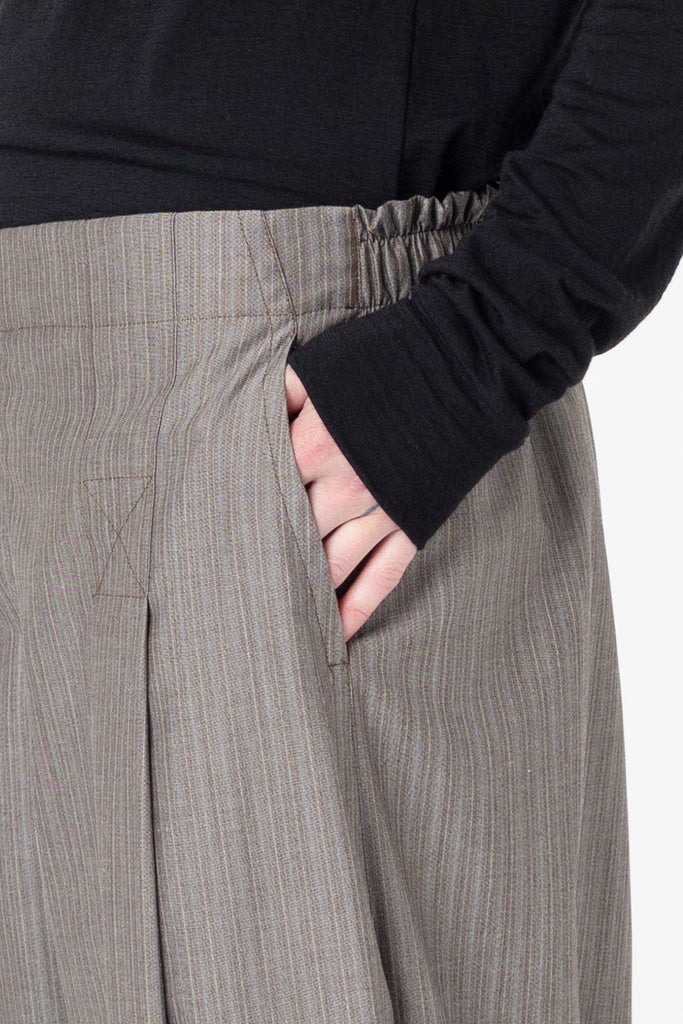 Calibrate Pant | Tan Stripe - Company Store