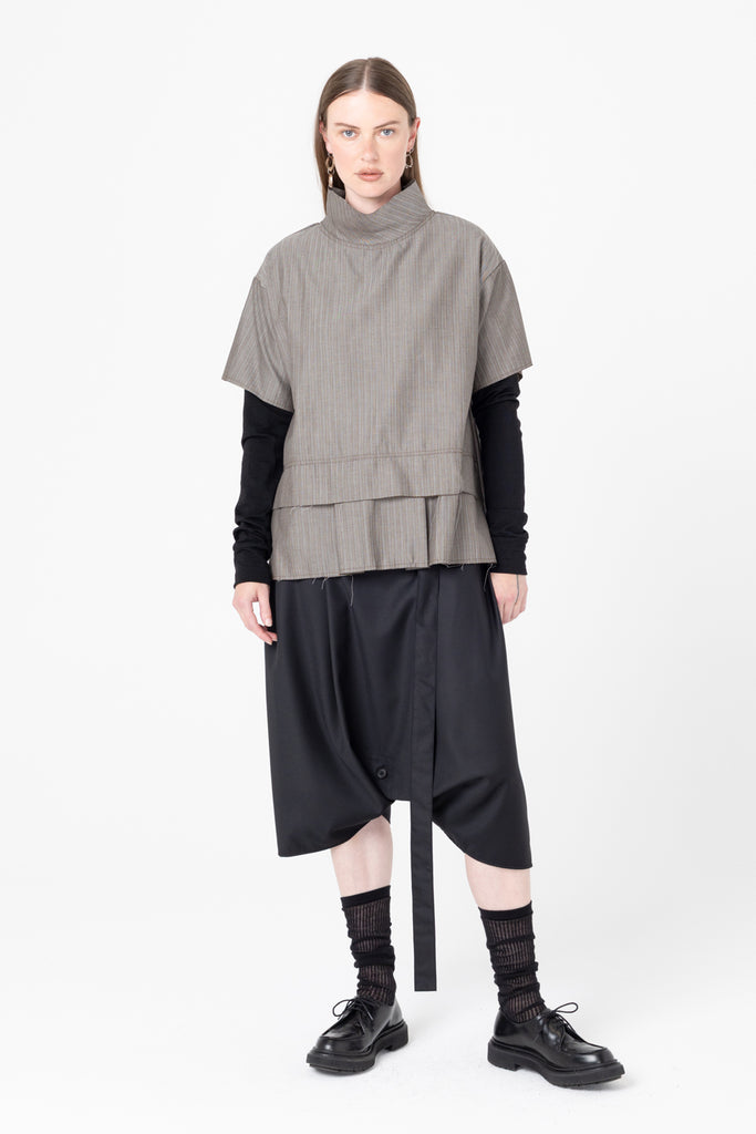 Fax Tee | Tan Stripe - Company Store