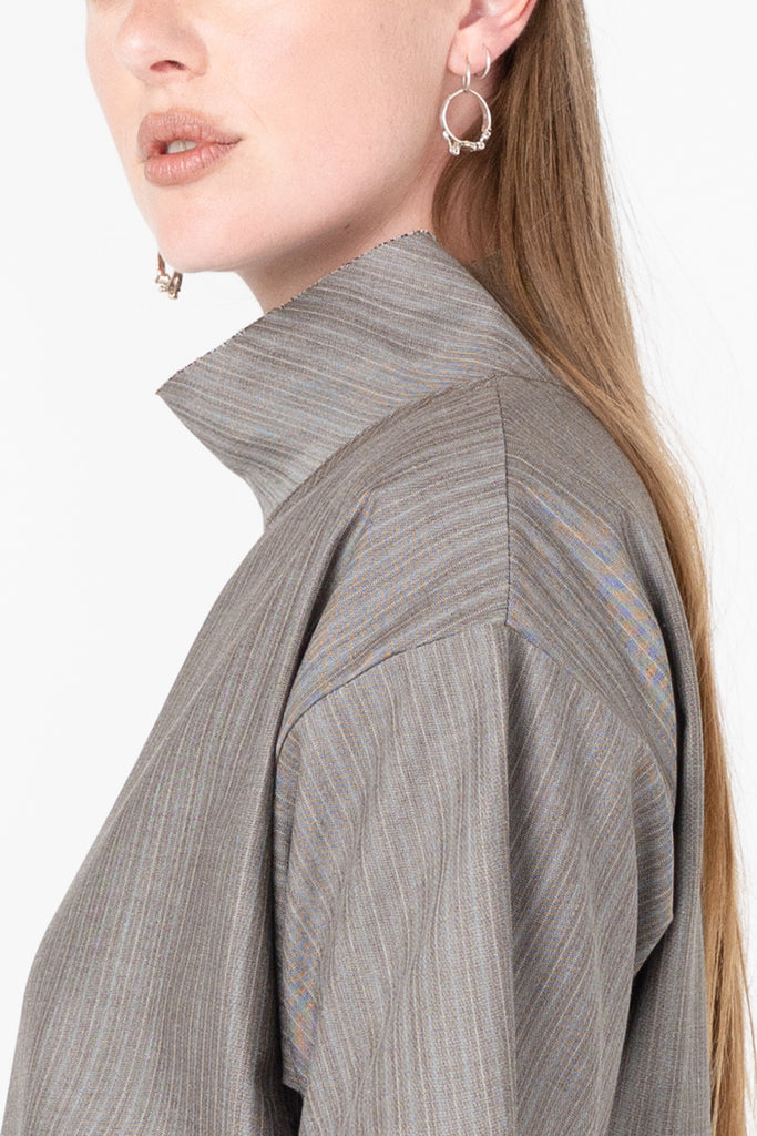 Fax Tee | Tan Stripe - Company Store