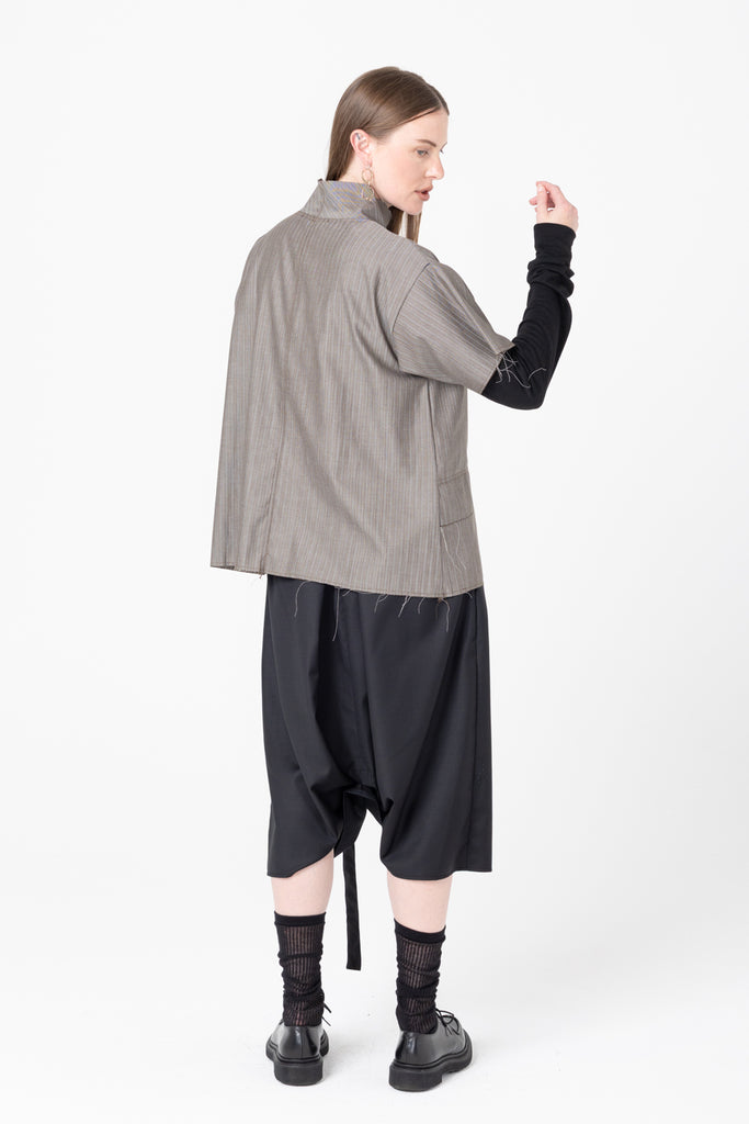 Fax Tee | Tan Stripe - Company Store