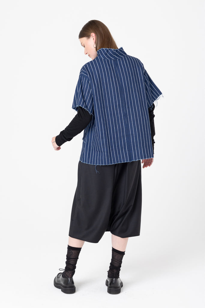 Fax Tee | Denim Stripe - Company Store