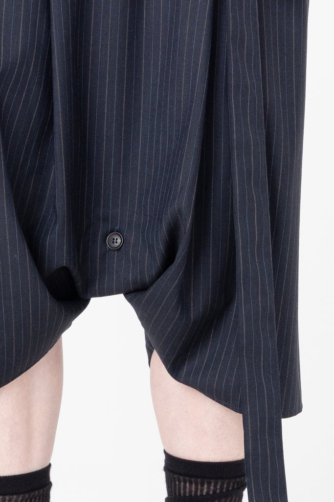 Transform Skirt | Charcoal Stripe - Company Store