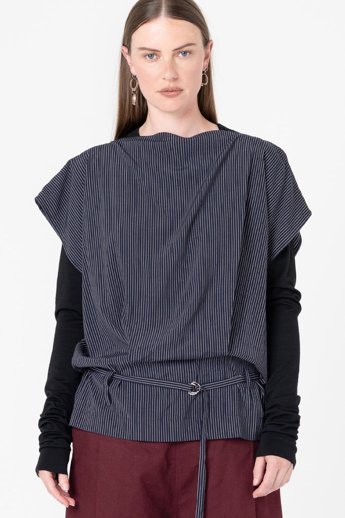Mirror Top | Ink Pinstripe - Company Store