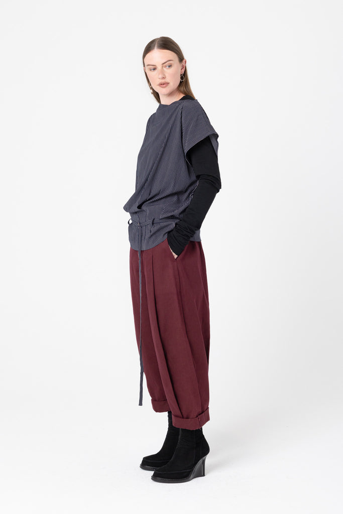 Mirror Top | Ink Pinstripe - Company Store