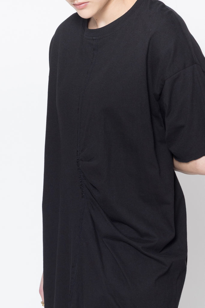 Split Tunic | Black Knit