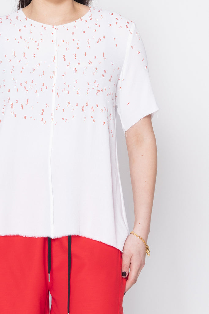 Entitled Tee | Red Scatter