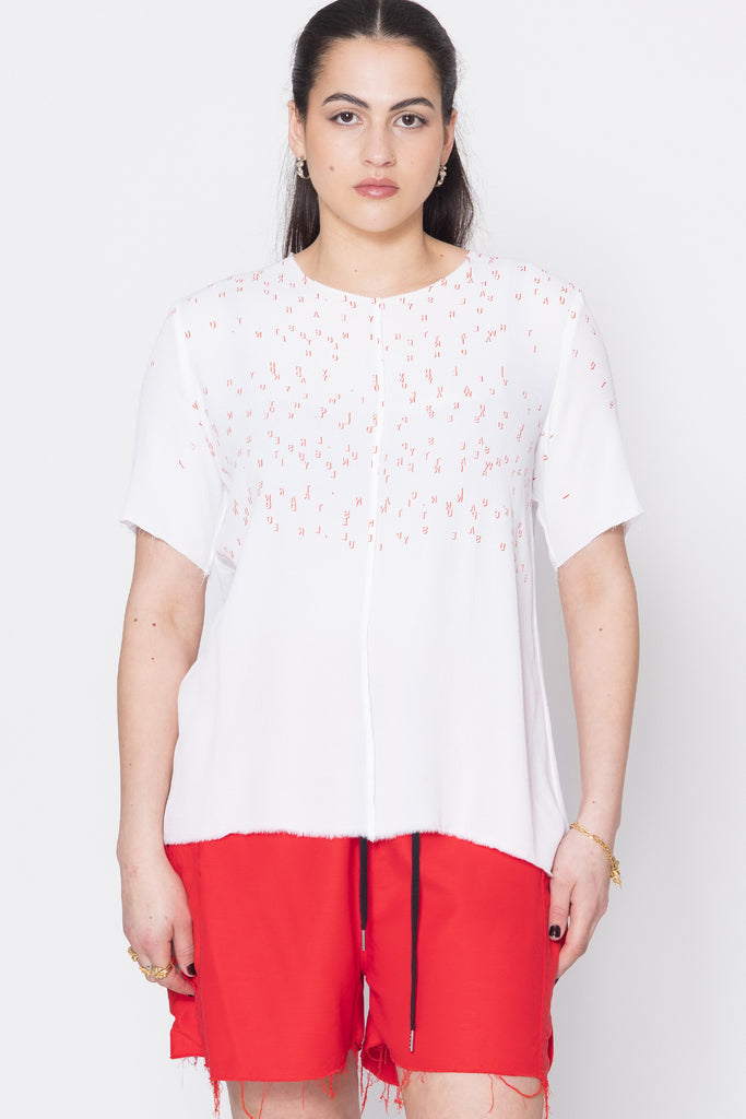 Entitled Tee | Red Scatter