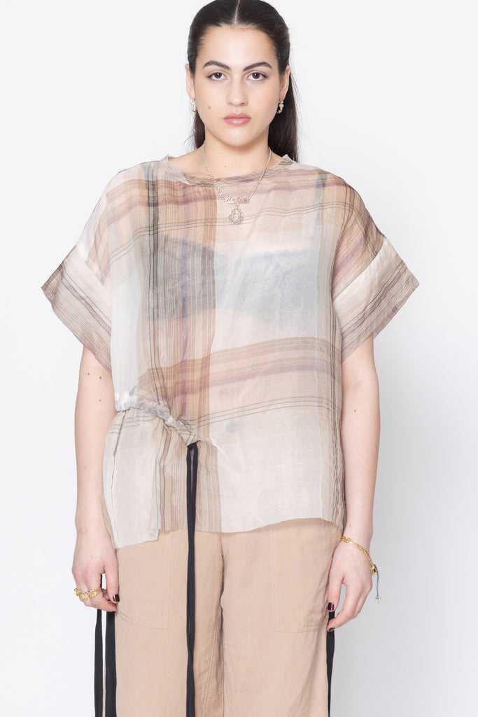 Neurotic Tee | Coco Plaid