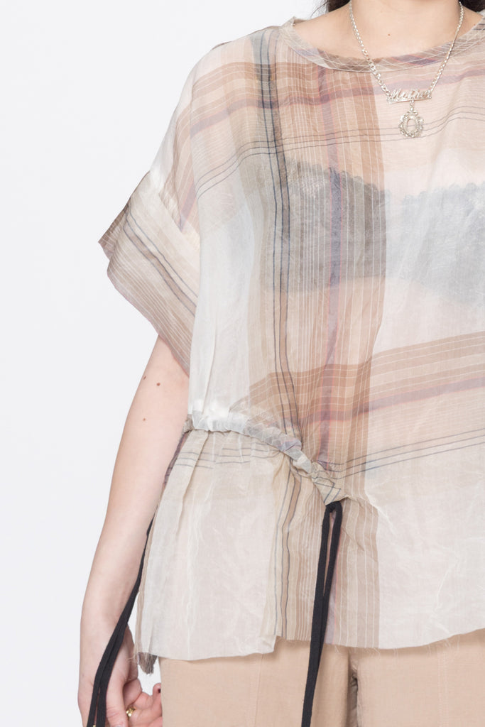 Neurotic Tee | Coco Plaid