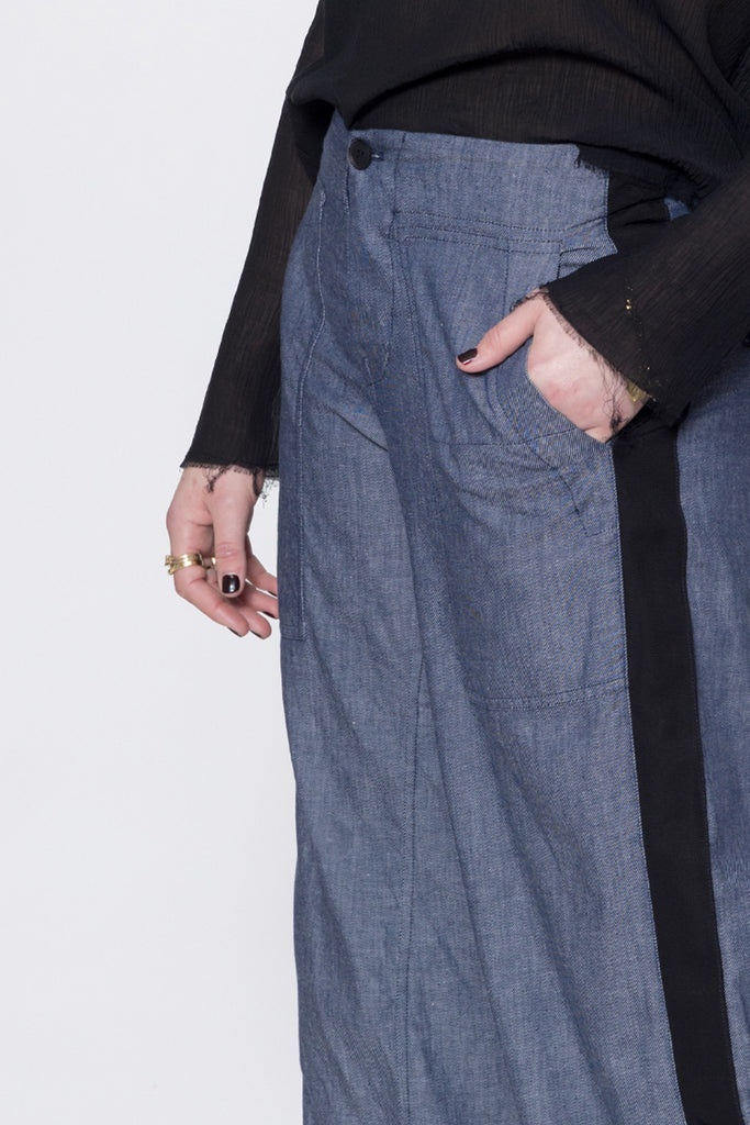 Joy Pants | Denim Blue