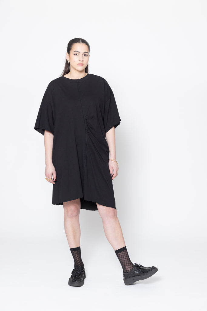 Split Tunic | Black Knit