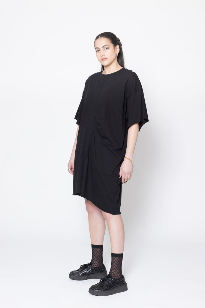 Split Tunic | Black Knit