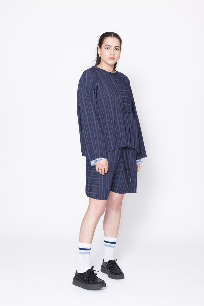 Sting Sweater | Navy Stripe
