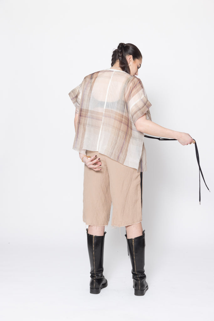 Neurotic Tee | Coco Plaid