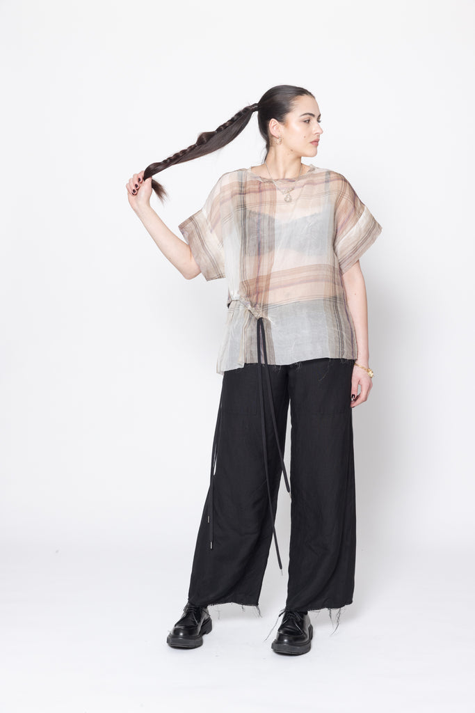 Neurotic Tee | Coco Plaid