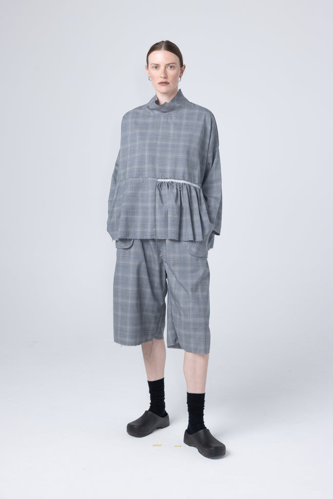 Something Sweater | Slate Plaid