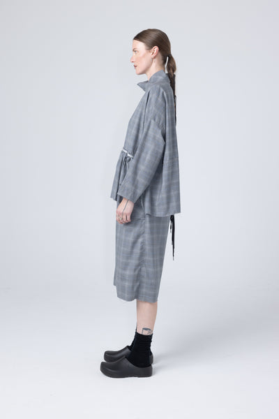 Something Sweater | Slate Plaid
