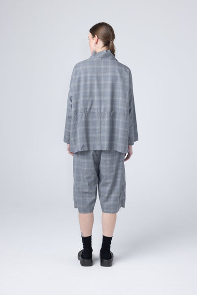 Something Sweater | Slate Plaid