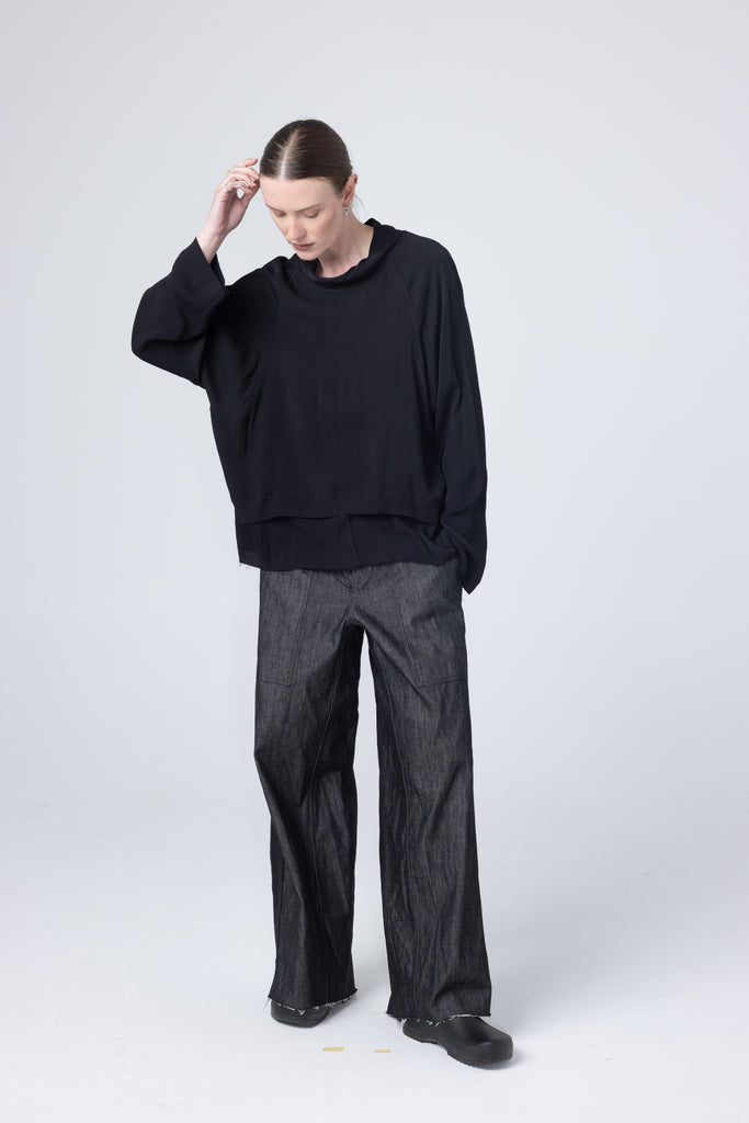 Parka Sweater | Black