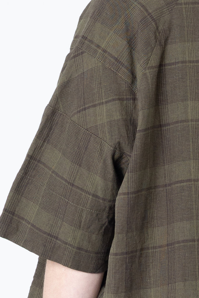 Pose Jacket | Khaki Plaid