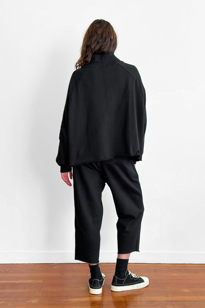 Grounded Sweater | Black/Pinstripe