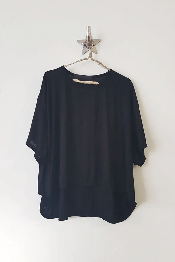 Box T-Shirt Crop | Black