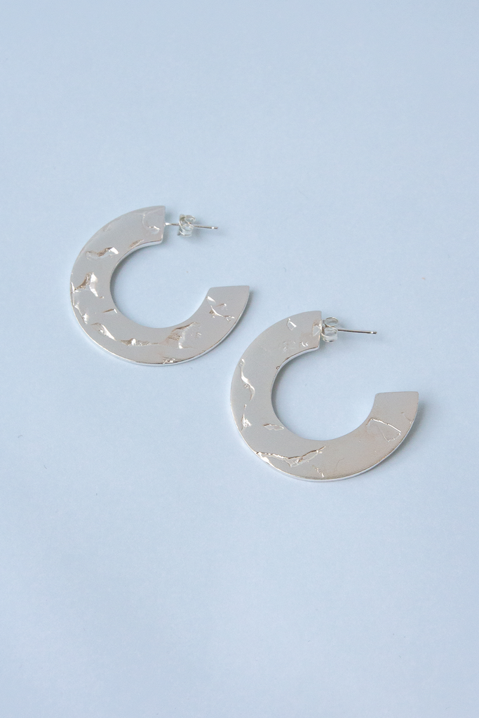 Alix Hoops | Silver