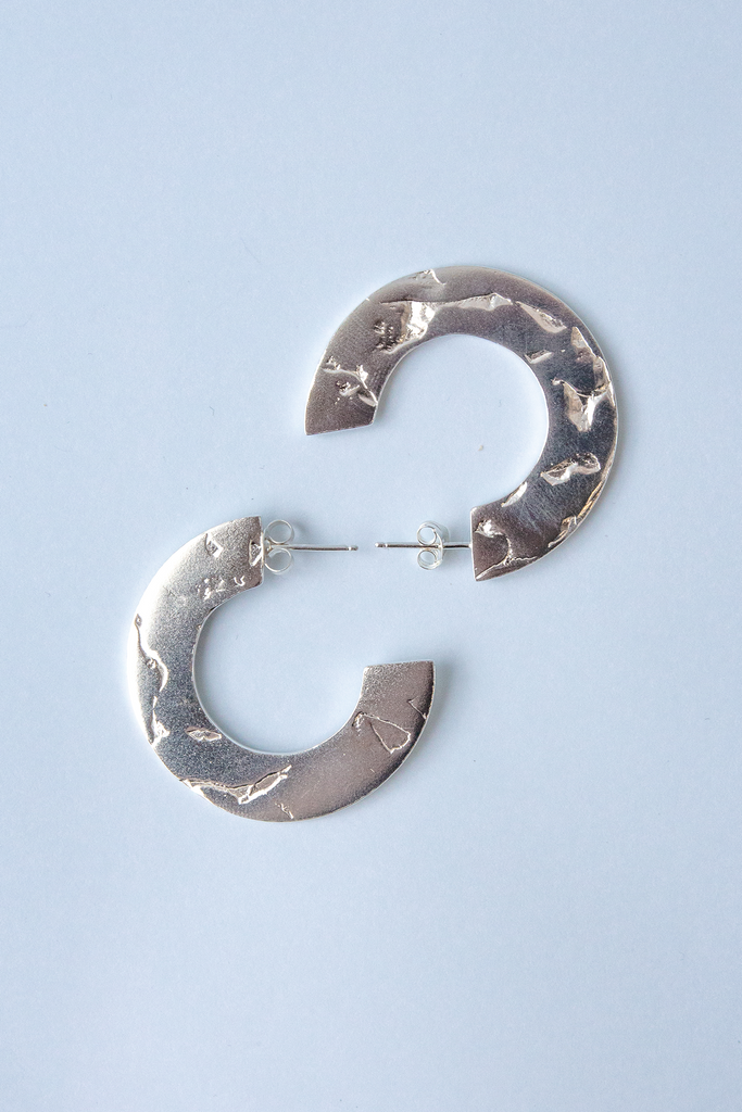 Alix Hoops | Silver