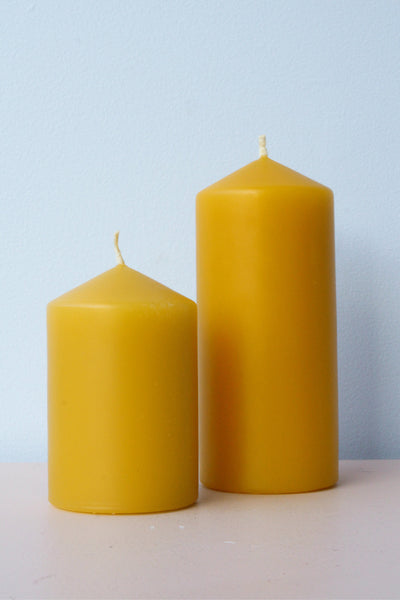 Pillar Candle | Beeswax | 100mm