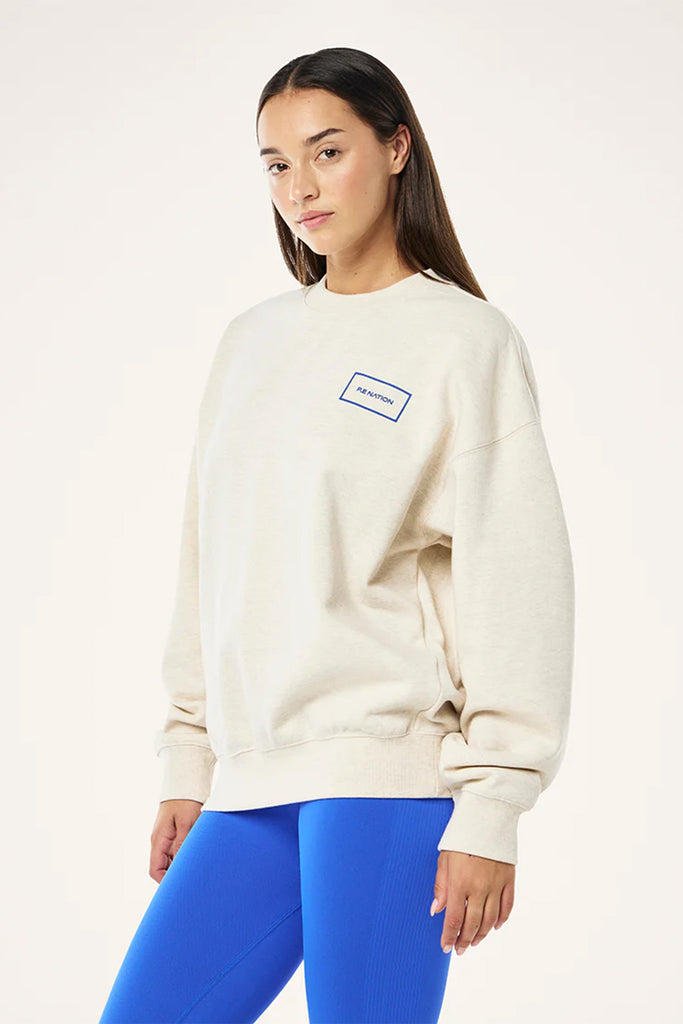 Kite Sweat | Oat Marle