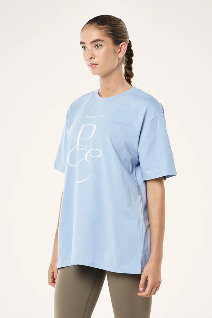 South Bank 2 Tee | Dusty Blue