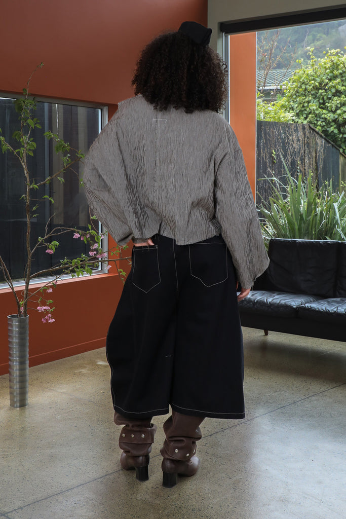 Ranman Top | Chijimi Brown