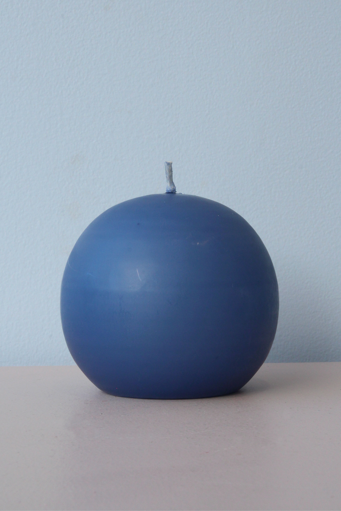 Large Ball Candle | Periwinkle