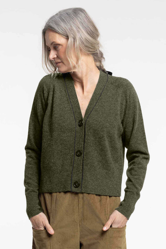 Twizel Cardigan | Caper/Coal - Company Store