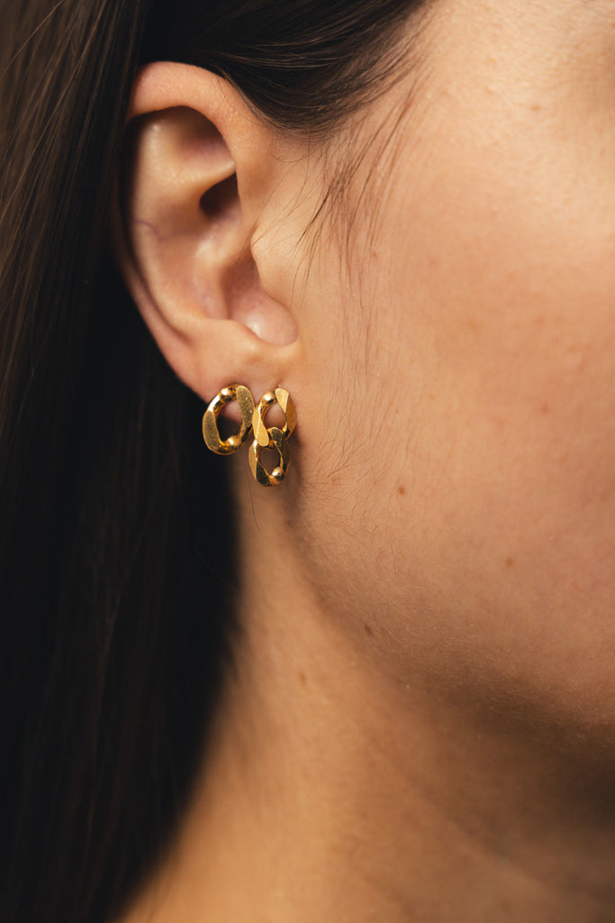 Link Studs | Gold