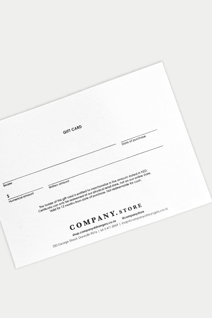 Gift Card - Company Store