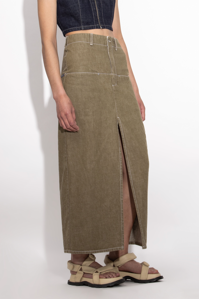 Khaki clearance skirt nz