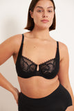 The Balconette Bra | Black