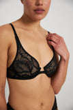 The Teardrop Bra | Black