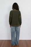 Cupid Long Sleeve Top | Khaki