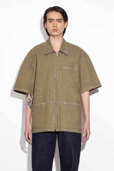 Flatliner Shacket | Khaki