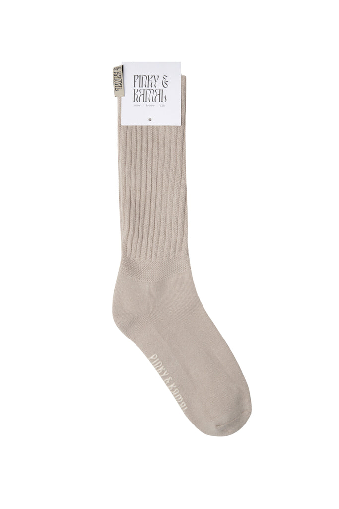 Slouchy Socks Lite | Oat - Company Store