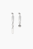 Ali Earrings | Palladium