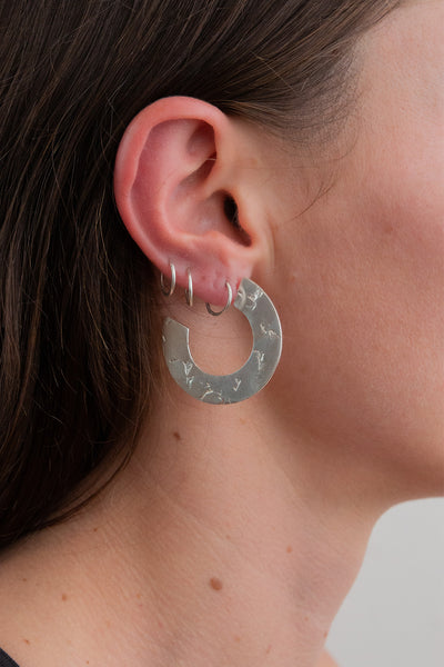 Alix Hoops | Silver
