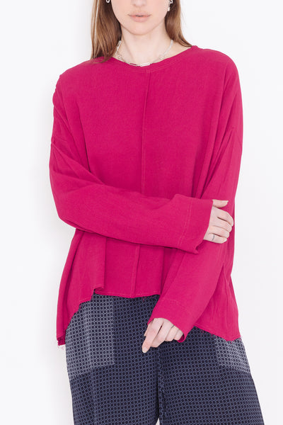 Base Sweater | Fuchsia