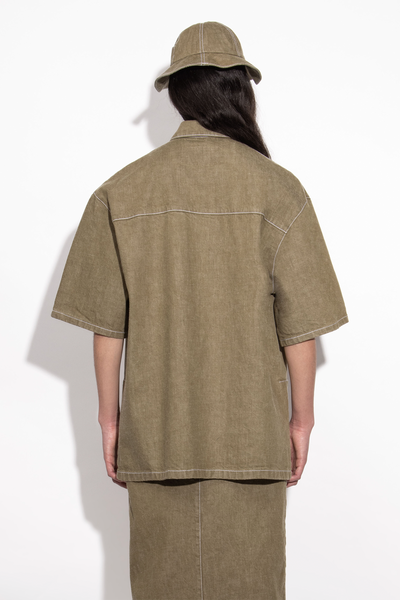 Flatliner Shacket | Khaki